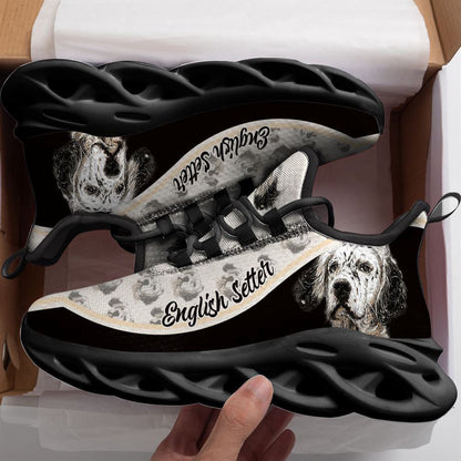 English Setter Max Soul Shoes For Men Women, Running shoes For Dog Lovers, Max Soul Shoes, Dog Shoes Running
