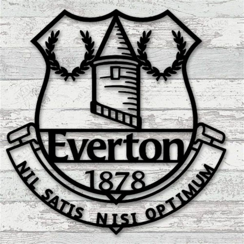 Everton Metal Wall Art, Metal Sign Led Wall Decor, Cut Metal Sign, Metal Wall Art, Metal House Sign, Wall Metal Sign, Home Decor Sign