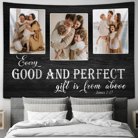 Every Good And Perfect Gift Is From Above Photo Custom Canvas Print - Inspirational Canvas Art - Scripture Wall Art_8967 1
