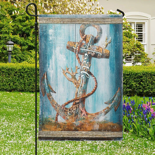 Faith Flag, Christian's Flag, Garden Decor, Garden Flag Stand, Christian Flag, Scripture Flag, Garden Banner