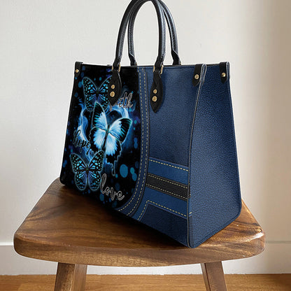 Faith Hope Love Leather Bag, Women's Pu Leather Bag, Best Mother's Day Gifts