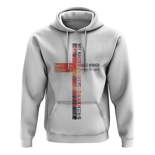 Faith Over Fear Painting Beach Flag All Over Print 3D Hoodie, Christian Hoodie, Christian Sweatshirt, Bible Verse Shirt