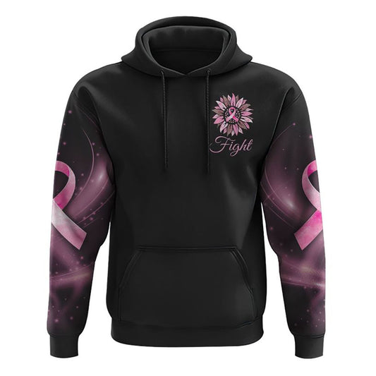 Faith Pink Sunflower Cross All Over Print 3D Hoodie, Christian Hoodie, Christian Sweatshirt, Bible Verse Shirt