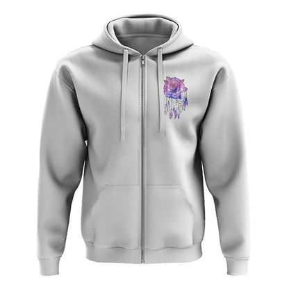 Faith Rose Dreamcatcher All Over Print 3D Hoodie, Christian Hoodie, Christian Sweatshirt, Bible Verse Shirt