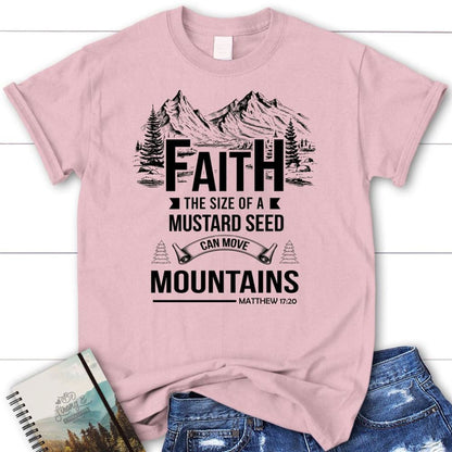 Faith The Size Of A Mustard Seed T Shirt, Blessed T Shirt, Bible T shirt, T shirt Women