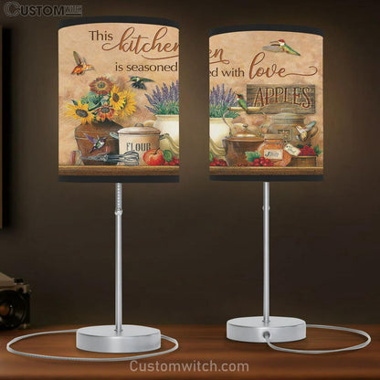 Farmhouse Kitchen And Hummingbird This Kitchen Is Seasoned With Love Table Lamb