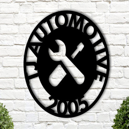 Fathers Day Metal Sign, Sign For Fathers Day, Garage Sign, Sign For Shop