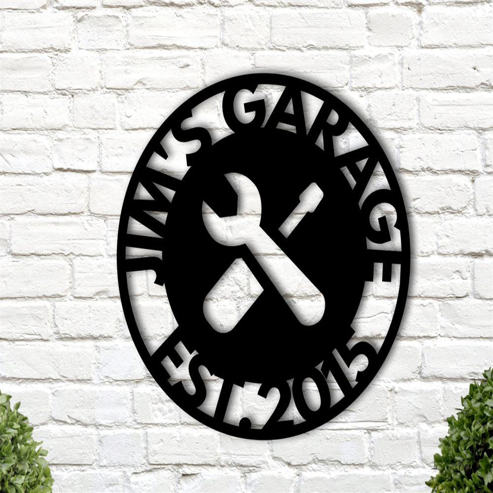 Fathers Day Metal Sign, Sign For Fathers Day, Garage Sign, Sign For Shop