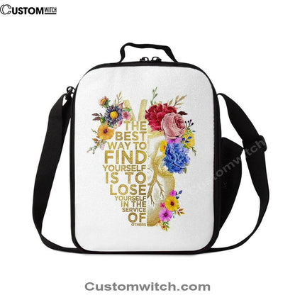 Floral HeLunch Bag Anatomy Lunch Bag, Appreciation, Graduation Gift For Nurse Practitioner, Teacher, Rn, Physician Assistant, Emt, Doctor