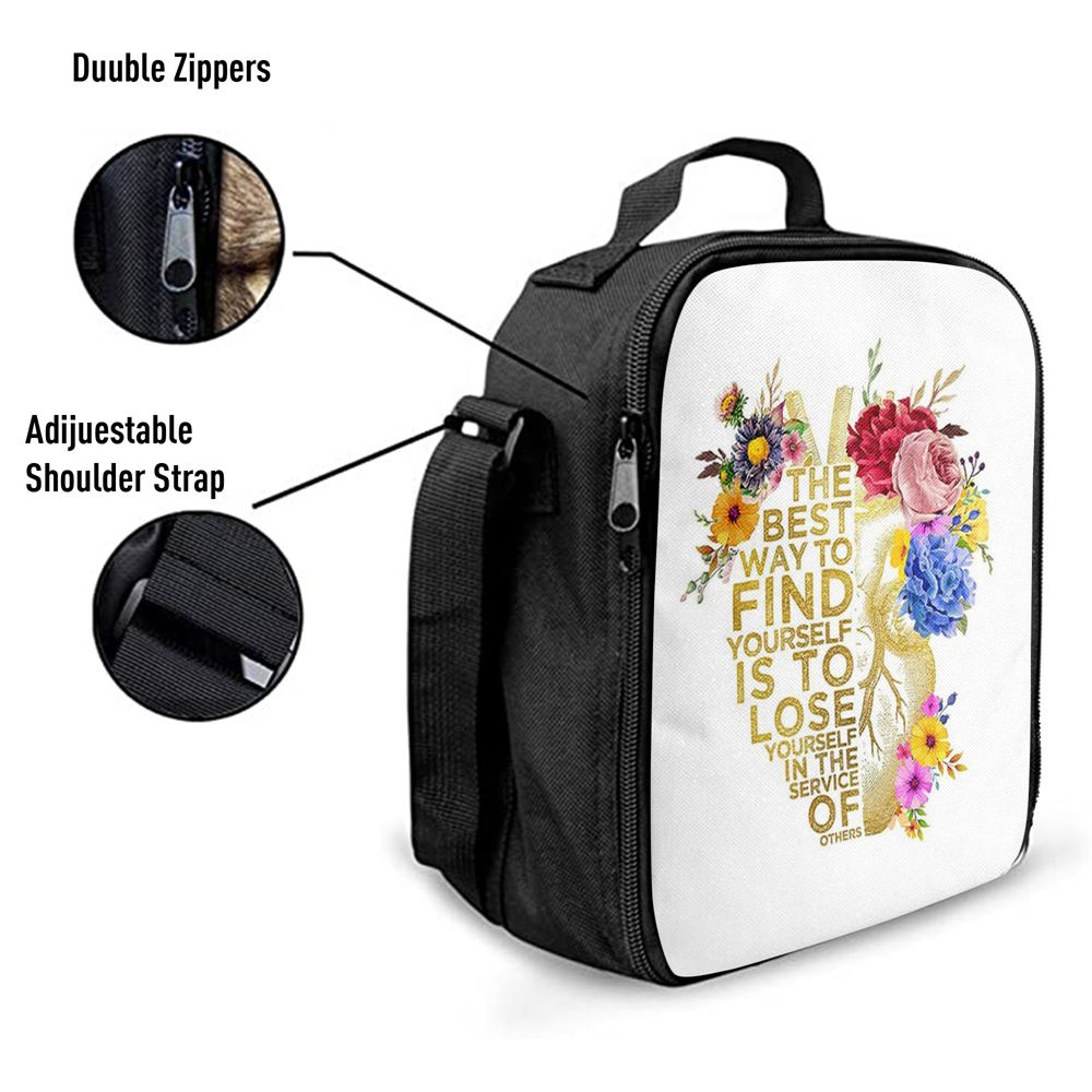 Floral HeLunch Bag Anatomy Lunch Bag, Appreciation, Graduation Gift For Nurse Practitioner, Teacher, Rn, Physician Assistant, Emt, Doctor