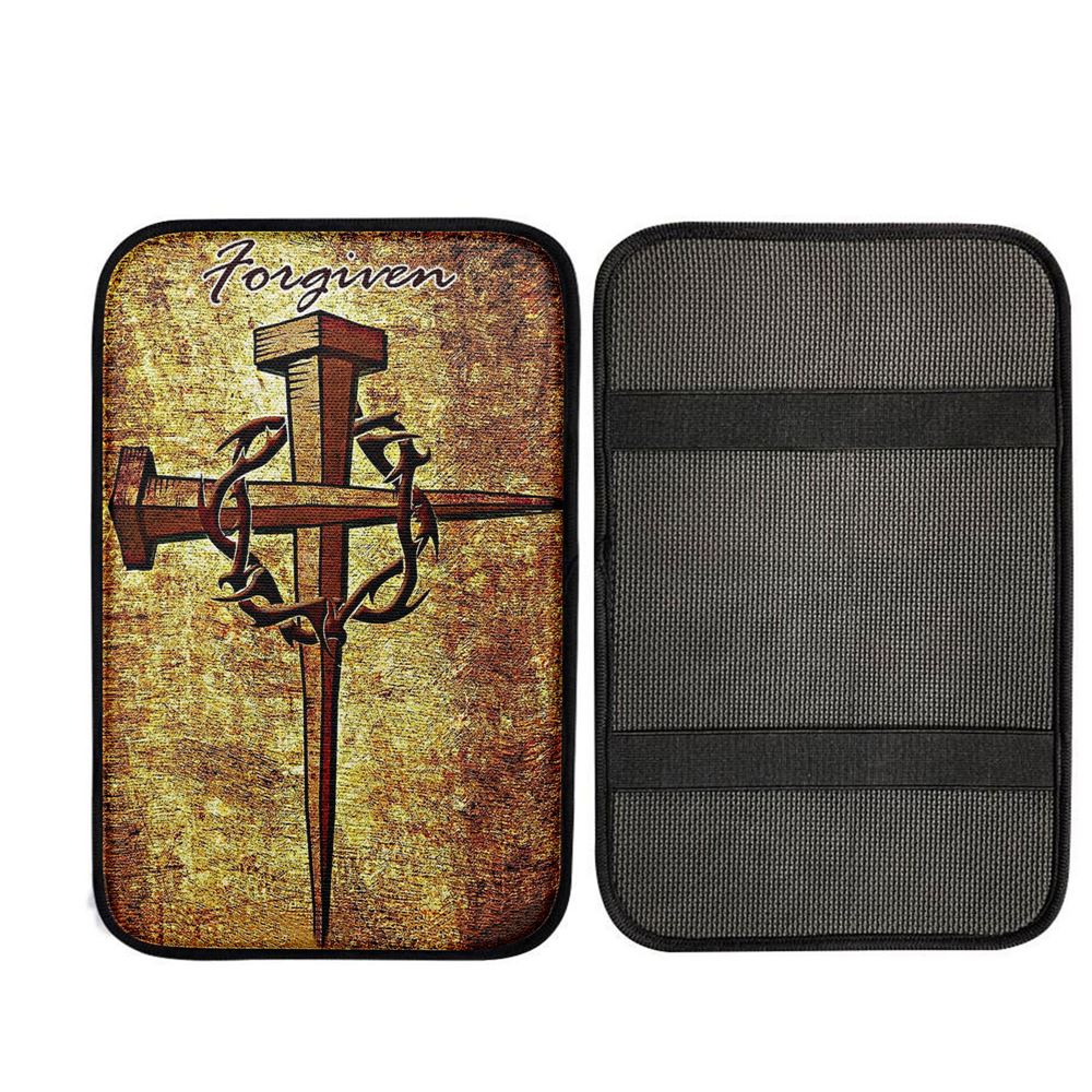 For Given Cross Car Center Console Cover, Religious Car Interior Accessories