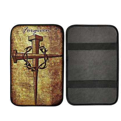 For Given Cross Car Center Console Cover, Religious Car Interior Accessories