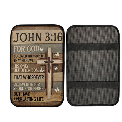 For God So Loved The World John 316 Bible Verse Art, Religious Car Interior Accessories