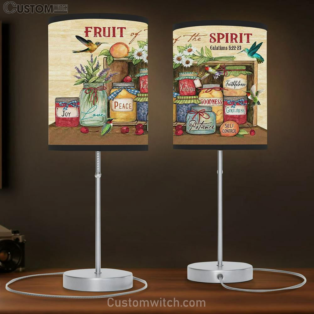 Fruit Of The Spirit Galatians 522-23 Table Lamb Print - Bible Verse Lamb Gift - Christian Bedroom Decor