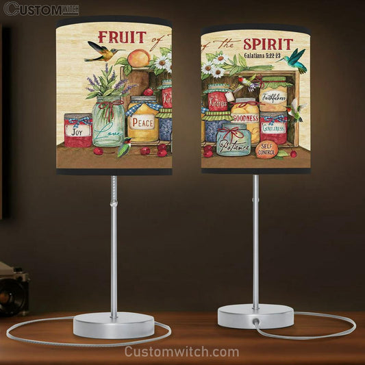 Fruit Of The Spirit Galatians 522-23 Table Lamb Print - Bible Verse Lamb Gift - Christian Bedroom Decor
