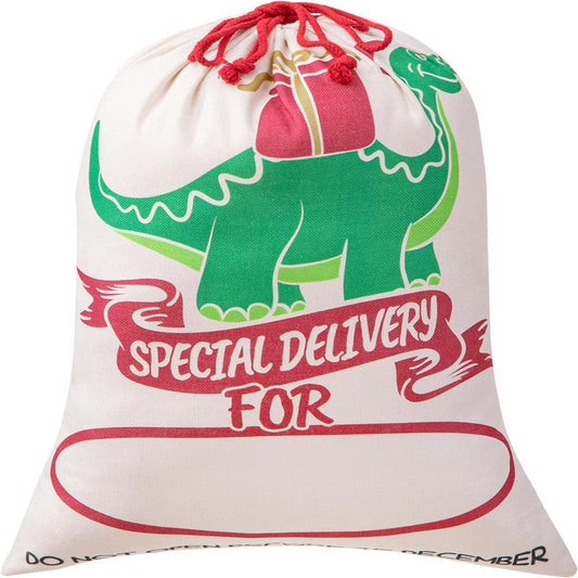 Funny Dinosaur Christmas Sack, Gift For Chidren, Christmas Bag Gift, Christmas Gift 2023