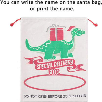 Funny Dinosaur Christmas Sack, Gift For Chidren, Christmas Bag Gift, Christmas Gift 2023