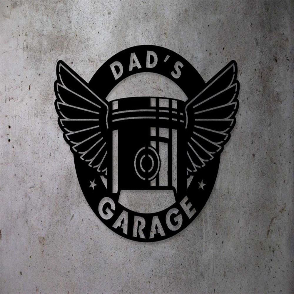 Garage Metal Sign, Automotive Sign, Custom Metal Sign
