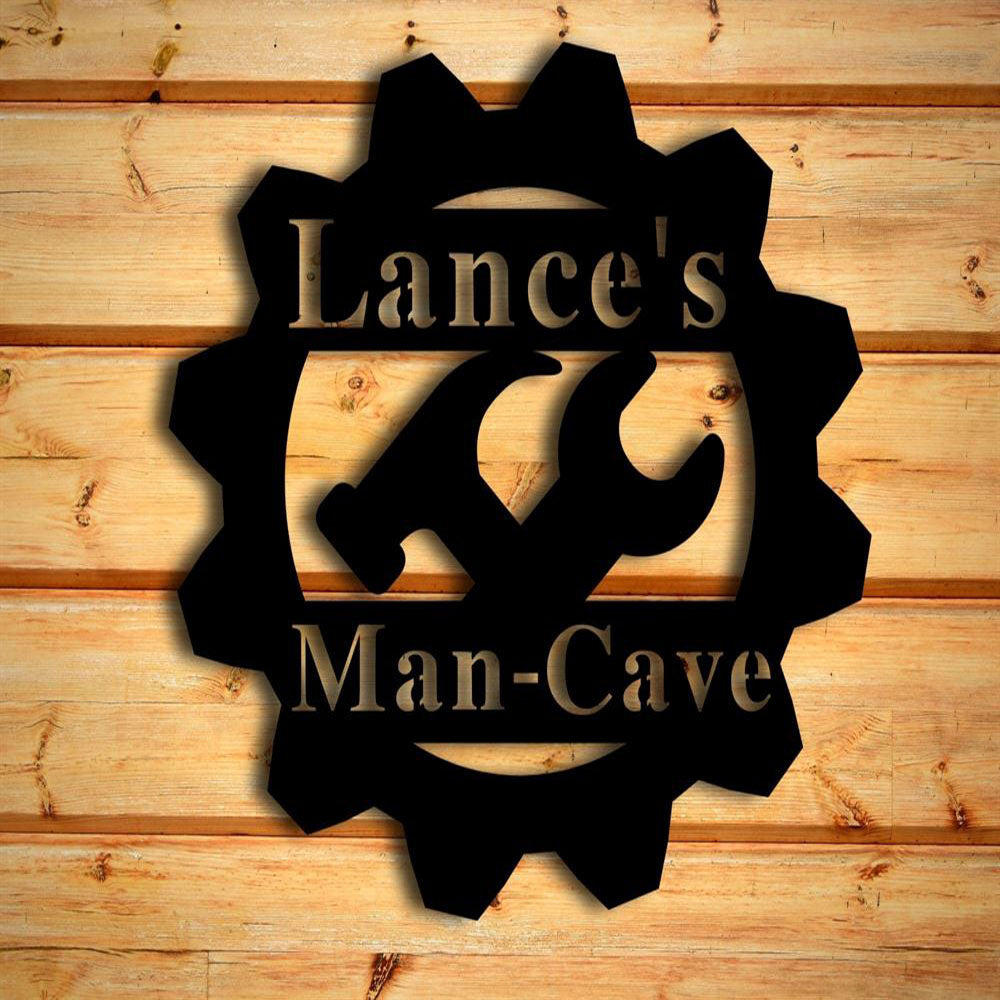 Garage Metal Sign, Custom Metal Sign For Garage, Metal Sign For Mens, Shop Sign For Dad, Garage Sign