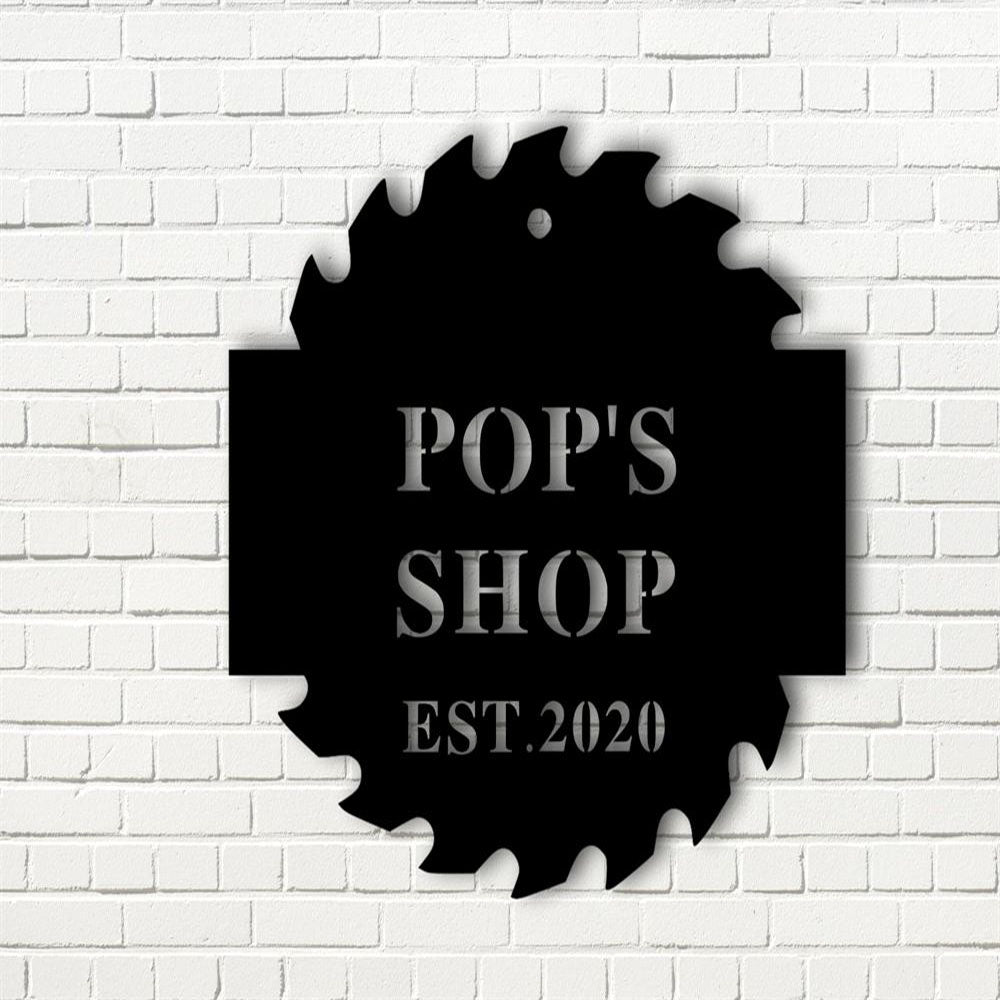 Garage Metal Sign, Garage Decor, Custom Garage Sign, Metal Sign For Garage, Gift For Dad, Gift For Him