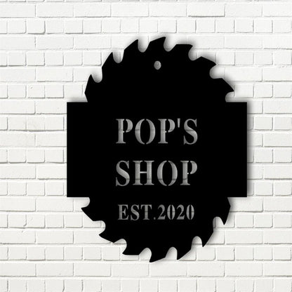 Garage Metal Sign, Garage Decor, Custom Garage Sign, Metal Sign For Garage, Gift For Dad, Gift For Him