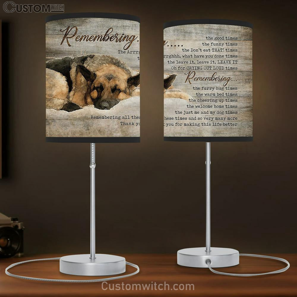 German Shepherd Dog Sleeping Lamb Gift Table Lamb - Christian Lamb Gift - Religious Art