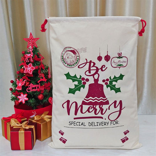 Giant Christmas Gift Bags, Be Merry Christmas Sack, Gift For Chidren, Christmas Bag Gift, Christmas Gift 2023