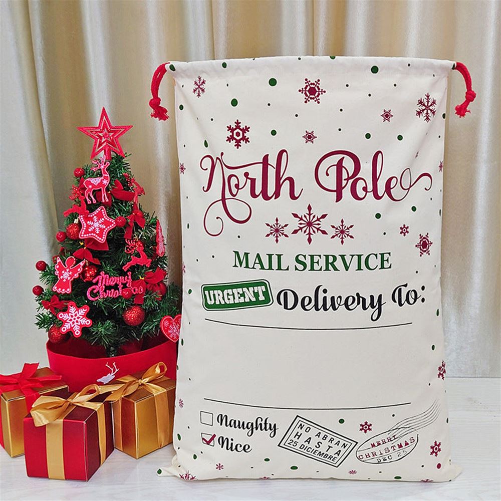 Giant Christmas Gift Bags, North Pole Christmas Sack, Gift For Chidren, Christmas Bag Gift, Christmas Gift 2023
