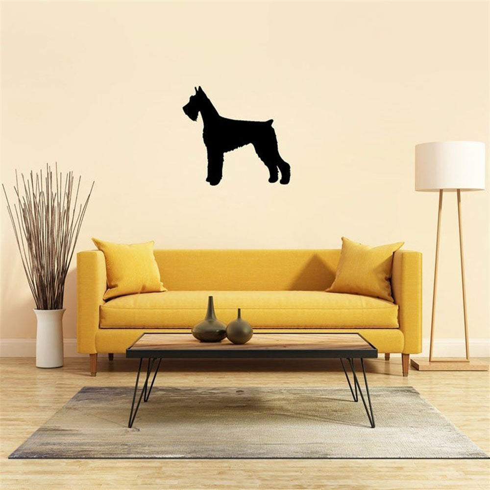 Giant Schnauzer Dog Metal Sign, Anniversary Gift, Dog Wall Decor, Dog Wall Art, Home Decor Sign