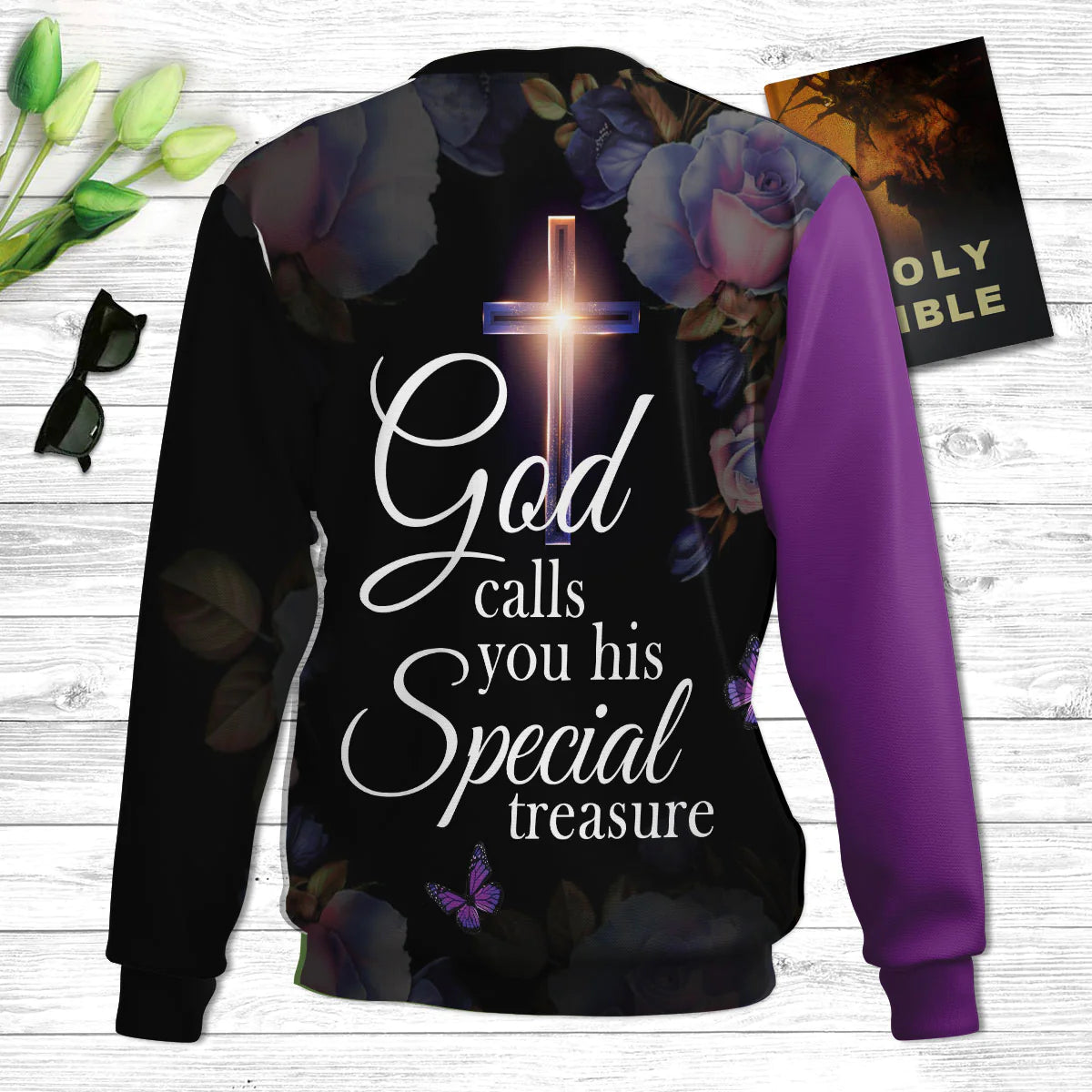 God Calls You His Special Treasure Ugly Christmas Sweater - Christian Unisex Sweater - Religious Christmas Gift