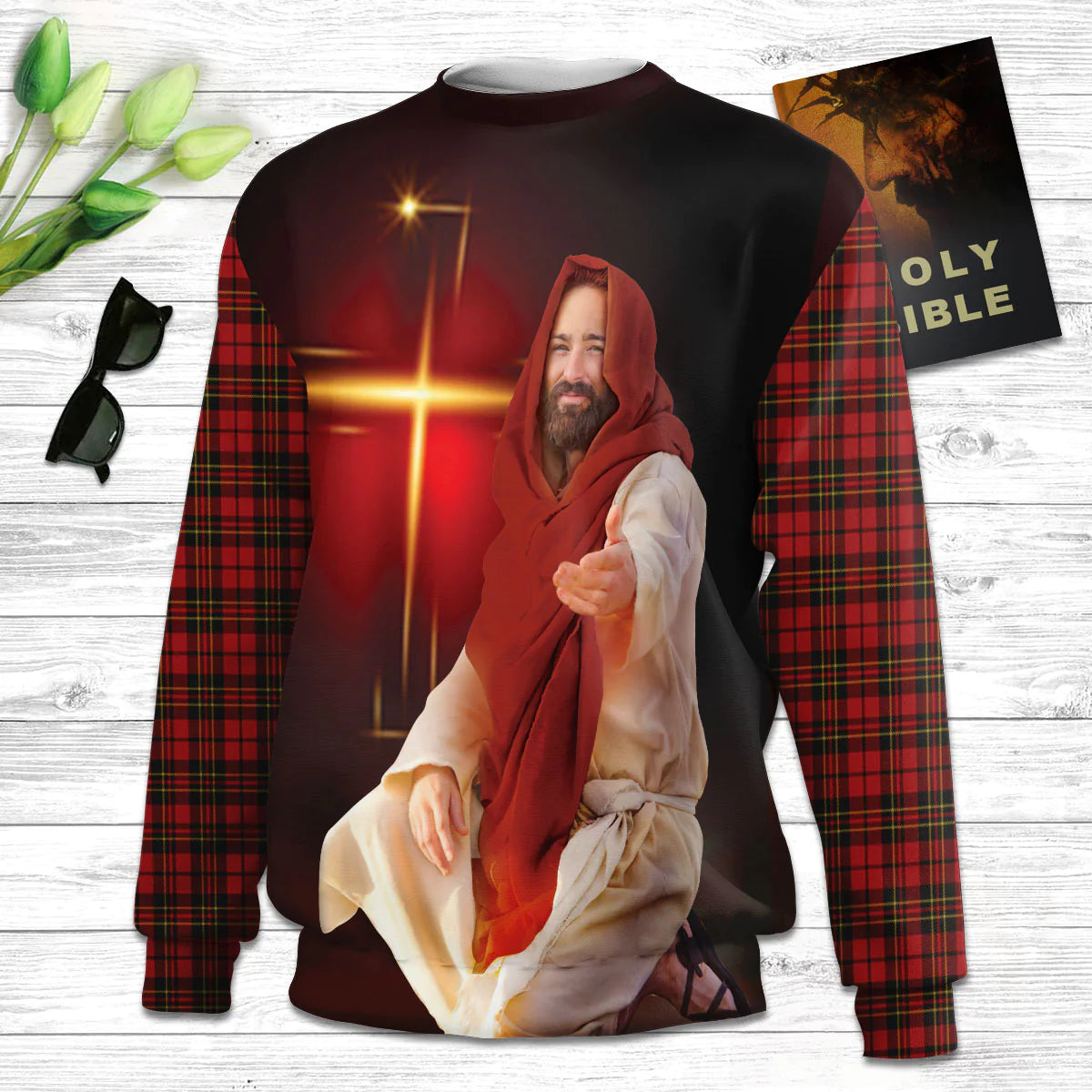 God Has An Amazing Plan For Your Life Ugly Christmas Sweater - Christian Unisex Sweater - Religious Christmas Gift