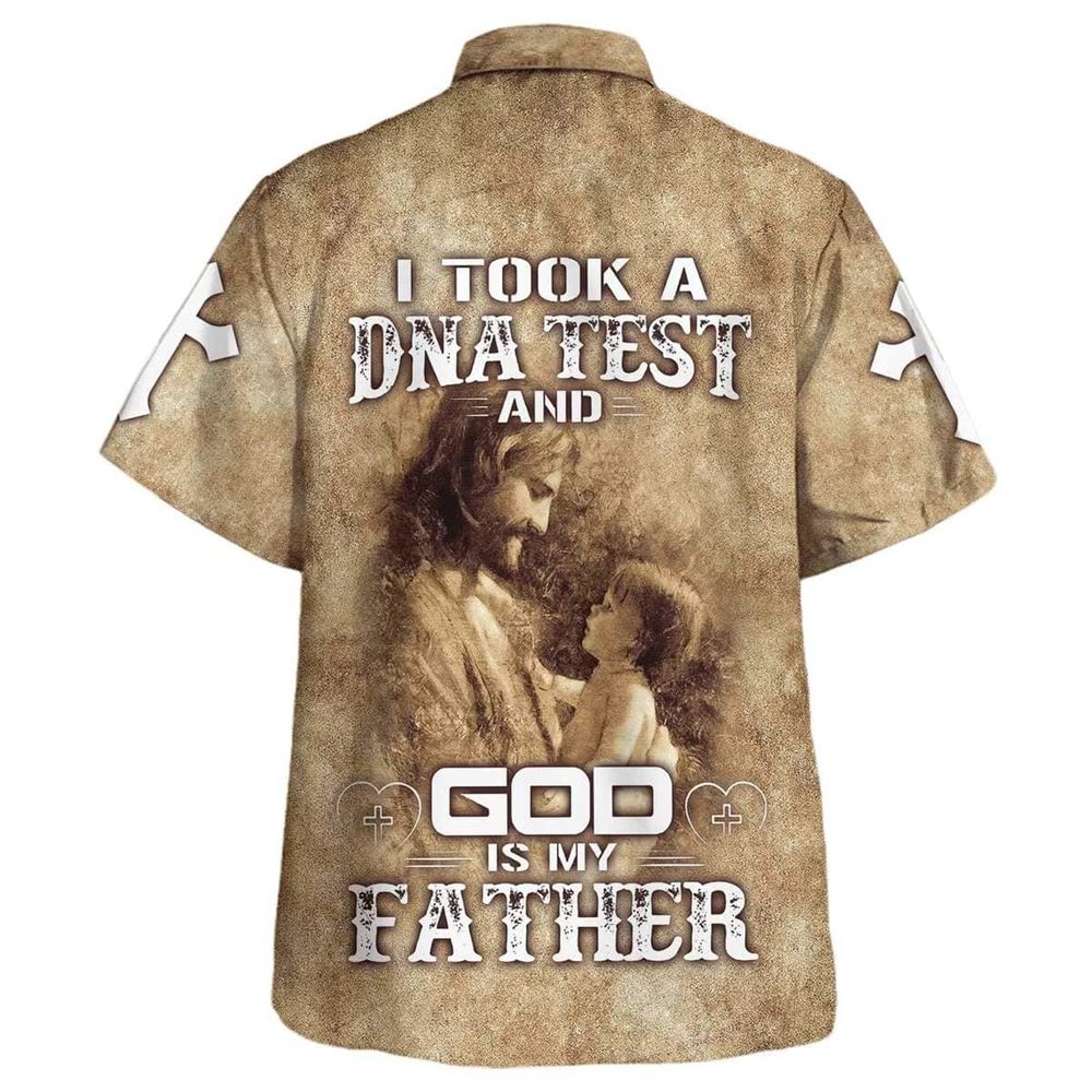 God Is My Father Jesus And Baby Hawaiian Shirt For Men, Christian Hawaiian Shirt, Gift For Christian