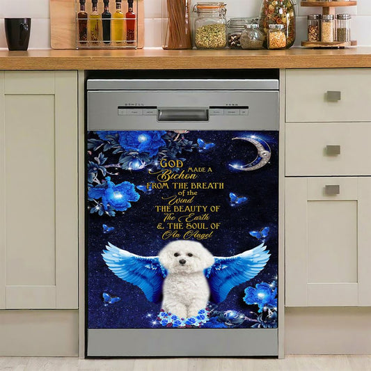 God Made A Bithchon Dishwasher Cover, Christian Dishwasher Stickers, Religious Kitchen Decor