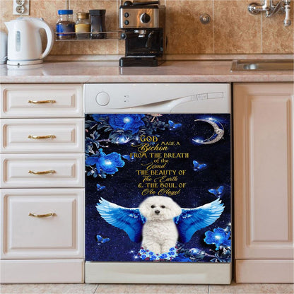 God Made A Bithchon Dishwasher Cover, Christian Dishwasher Stickers, Religious Kitchen Decor