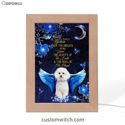 God Made A Bithchon Frame Lamp Art - Christian Frame Lamp - Religious Gifts Night Light