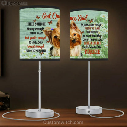 God Once Said I Need Someone Dog Table Lamb Prints - Customized Dog Photo - Christian Wall Table Lamb - Scripture Table Lamb Prints