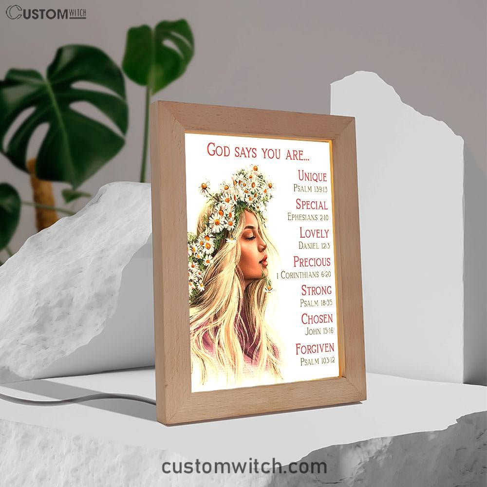 God Says You Are Art - Catholic Christian Gifts For Women