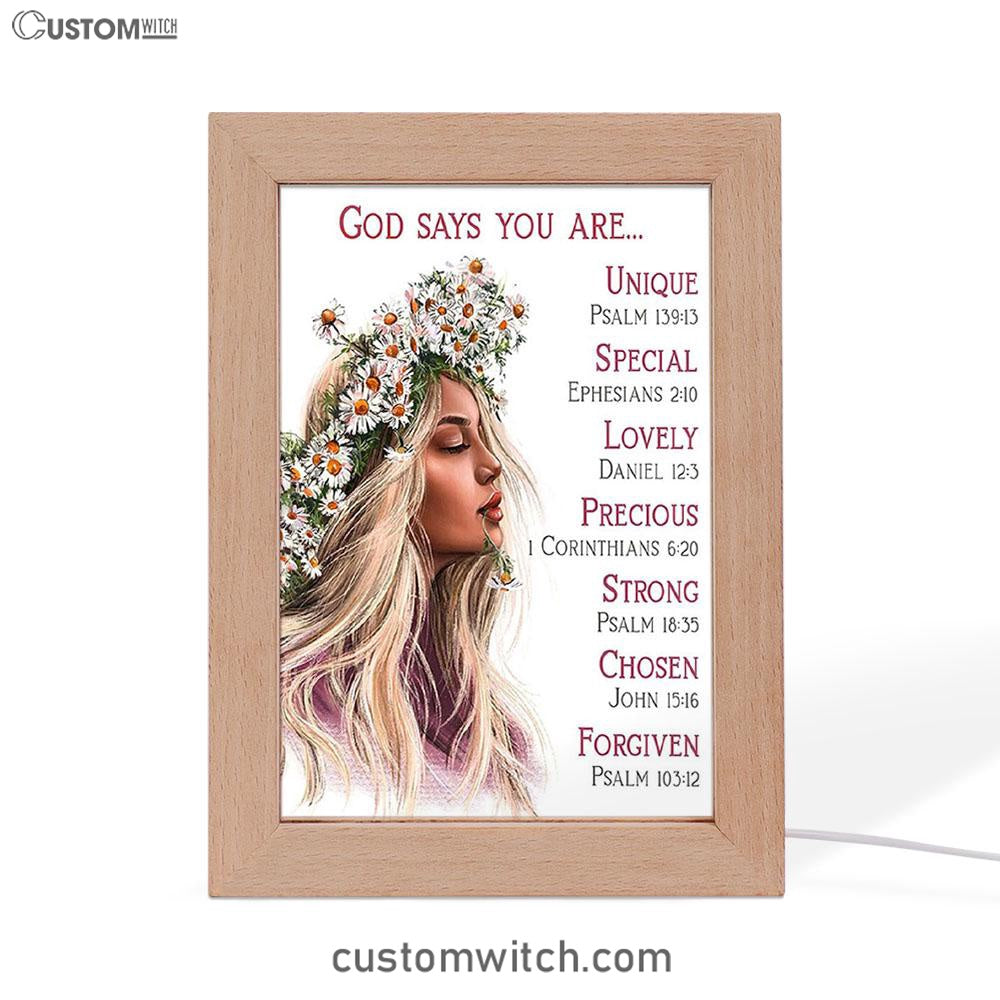 God Says You Are Art - Catholic Christian Gifts For Women