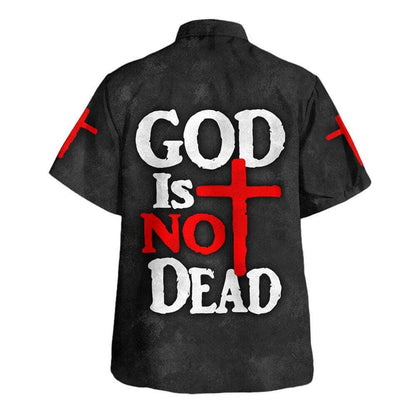 God's Not Dead Hawaiian Shirt For Men, Christian Hawaiian Shirt, Gift For Christian