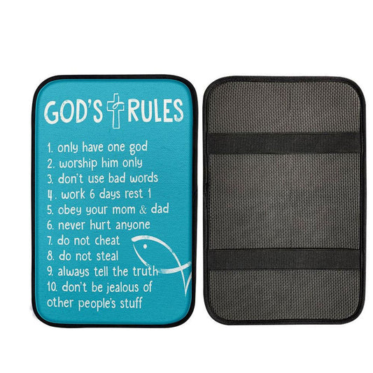 God's Rules - Kids Bedroom, Religious Car Interior Accessories