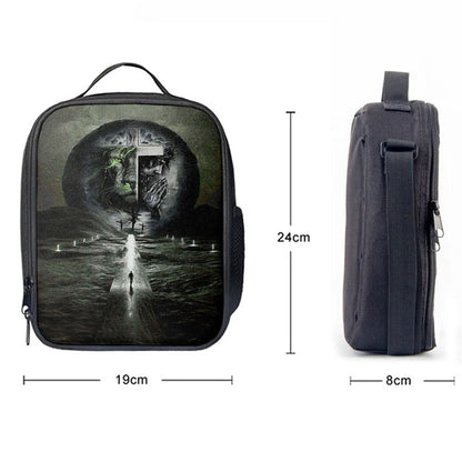 Gray Jesus Lion Lunch Bag, Christian Lunch Bag, Religious Lunch Box For School, Picnic