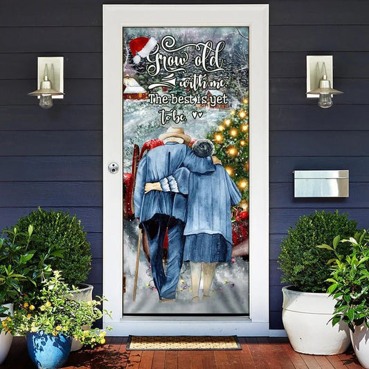 Grow Old With Me The Best Is Yet To Be, Christmas Door Knob Covers, Christmas Outdoor Decoration