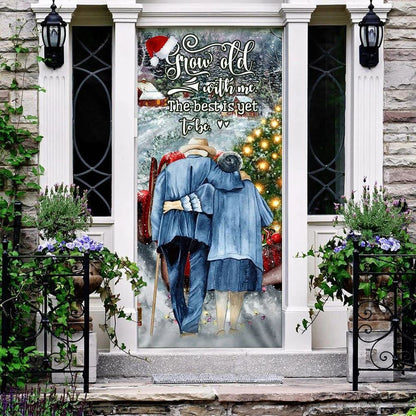 Grow Old With Me The Best Is Yet To Be, Christmas Door Knob Covers, Christmas Outdoor Decoration