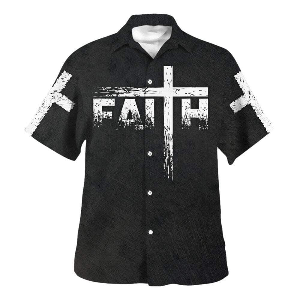 Have Faith Faith For Friend Hawaiian Shirt For Men, Christian Hawaiian Shirt, Gift For Christian