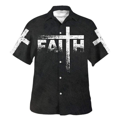 Have Faith Faith For Friend Hawaiian Shirt For Men, Christian Hawaiian Shirt, Gift For Christian