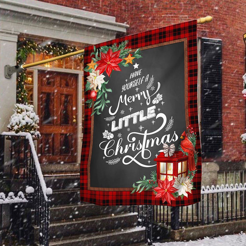 Have Yourself A Merry Little Christmas Flag, Christmas Garden Flag, Home Decor Accessories, Christmas Outdoor Decor Ideas