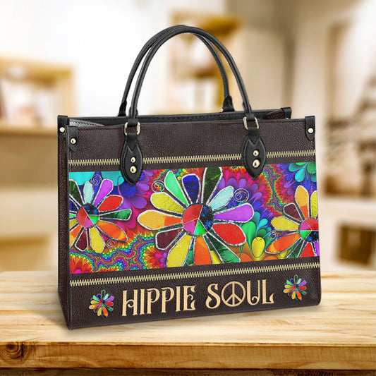 Hippie Soul 1 Leather Bag, Women's Pu Leather Bag, Best Mother's Day Gifts