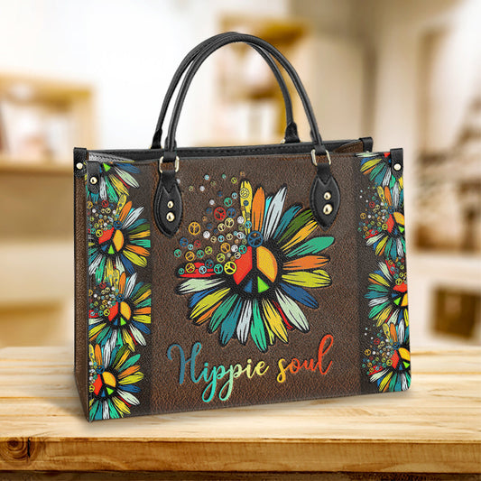 Hippie Soul Leather Bag, Women's Pu Leather Bag, Best Mother's Day Gifts