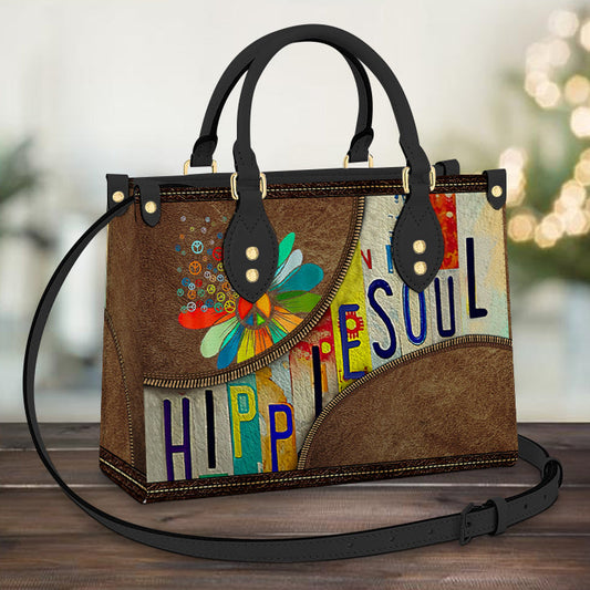 Hippie Soul Pu Leather Bag, Women's Pu Leather Bag, Best Mother's Day Gifts
