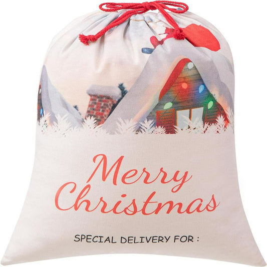 House Merry Christmas Sacks, Gift For Chidren, Christmas Bag Gift, Christmas Gift 2023